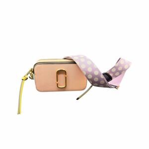 Marc Jacobs Snapshot Camera Bag Colorblock w/ Polka Dot Strap